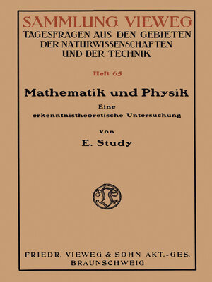 cover image of Mathematik und Physik